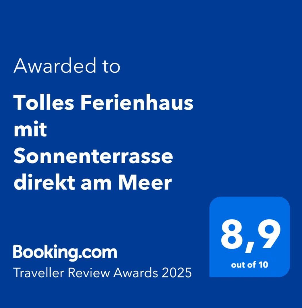 Tolles Ferienhaus Mit Sonnenterrasse Direkt Am Meer Isla Cristina Zewnętrze zdjęcie
